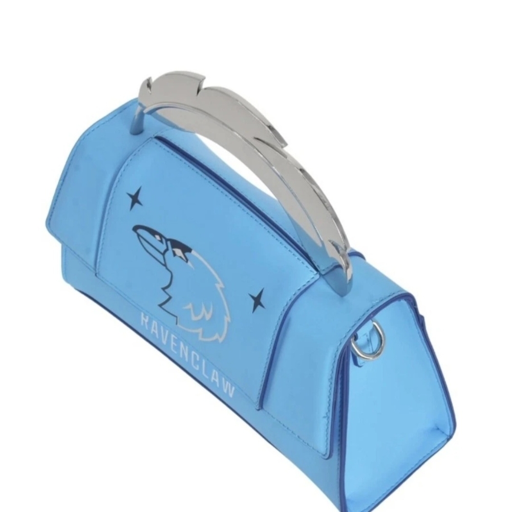 Ravenclaw Blue Clutch with Silver Accents